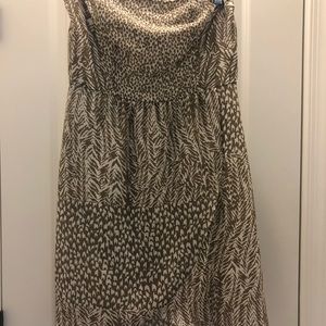 The Limited Strapless dress